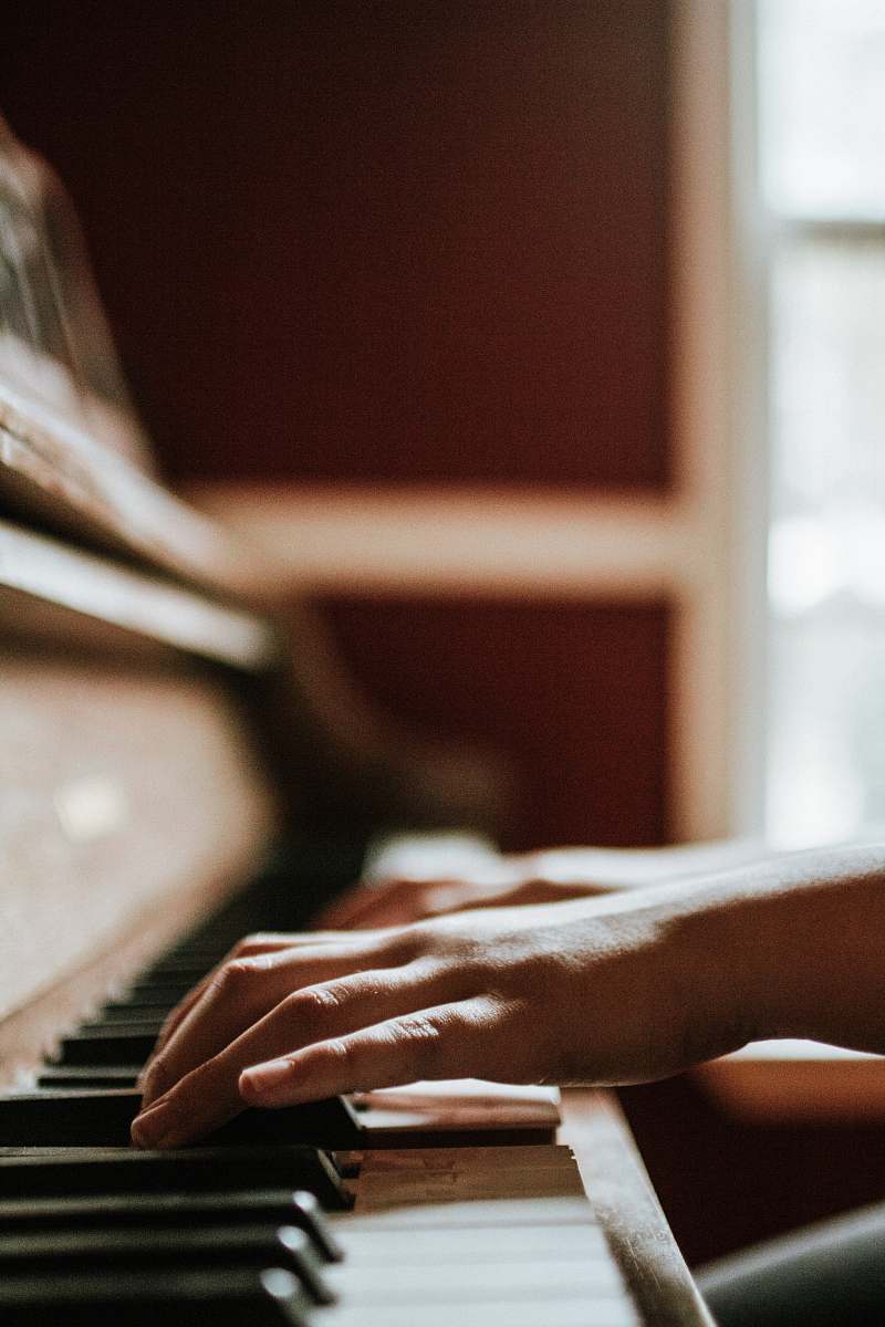 leisure activities person playing piano musical instrument